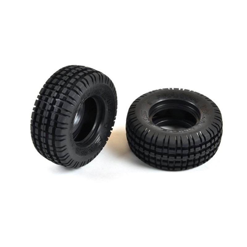 2 Pneus arrières Buggy Champ - 1/10 - TAMIYA 9805049