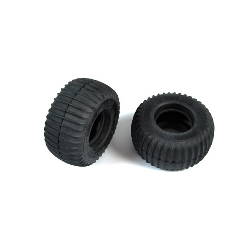 Paire de pneus "pelle" arrière pour Grasshopper - 1/10 - TAMIYA 98050081