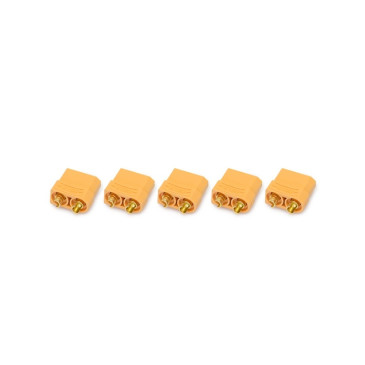 5 Prises Type XT90 Femelle - KONECT KN-130327-5F