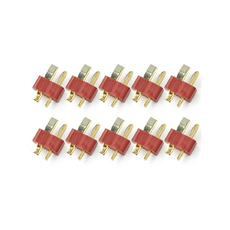 10 Prises Type T Mâle - KONECT KN-130310-10M