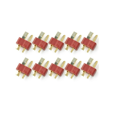 10 Prises Type T Mâle - KONECT KN-130310-10M