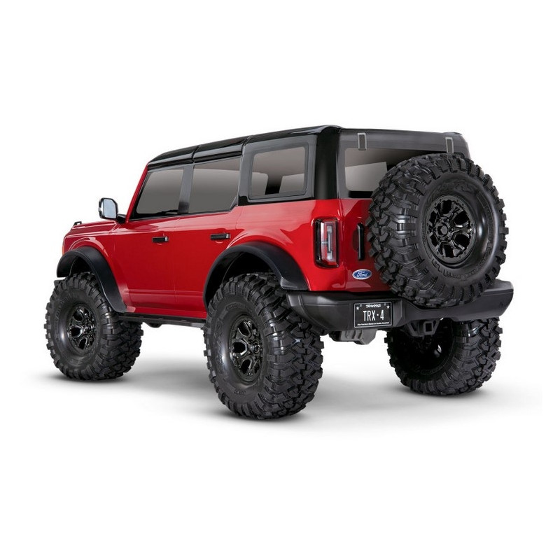 Ford Bronco 2021 TRX-4 Rouge-1/10-TRAXXAS 92076-4RED