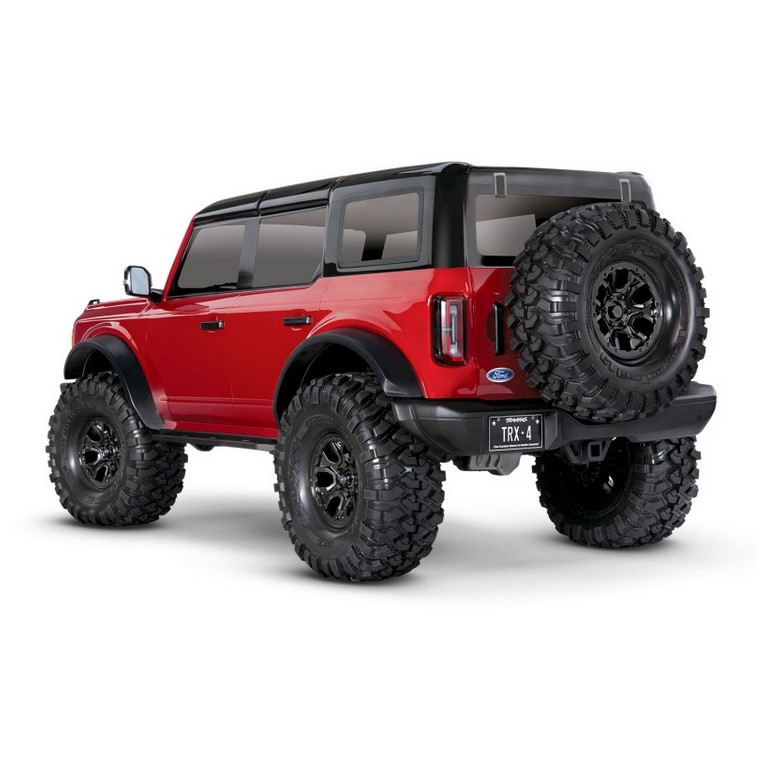 Ford Bronco 2021 TRX-4 Rouge-1/10-TRAXXAS 92076-4RED