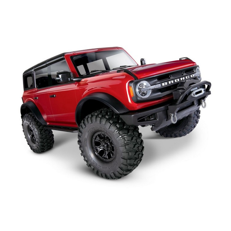 Ford Bronco 2021 TRX-4 Rouge-1/10-TRAXXAS 92076-4RED