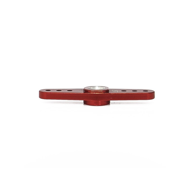 Palonnier en Alu de gaz/frein 25T rouge -  HOBBYTECH HT510030RD