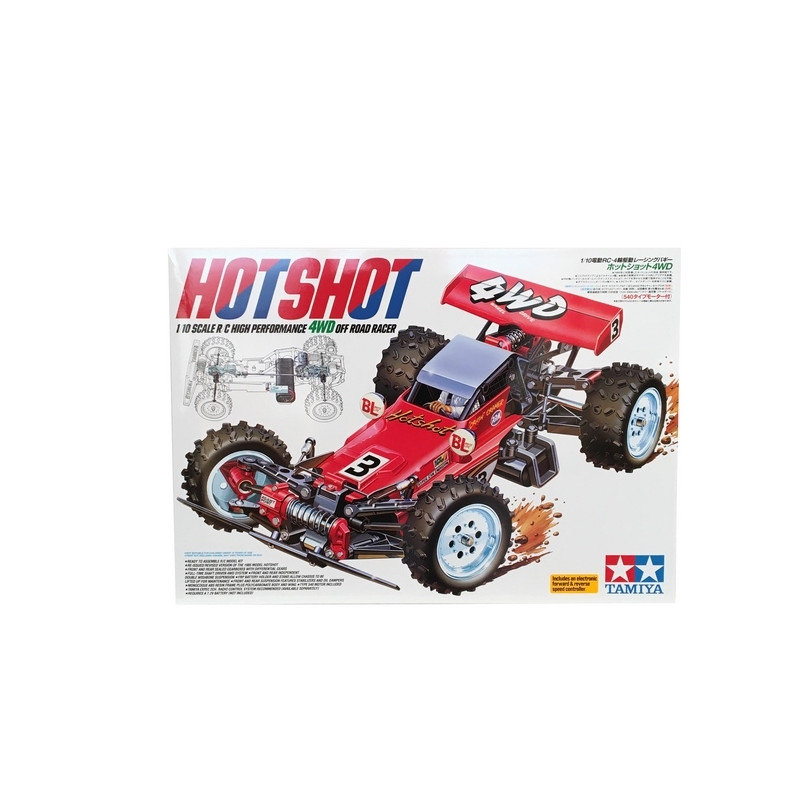 Buggy Hot Shot 4WD - 1/10 - TAMIYA 58391