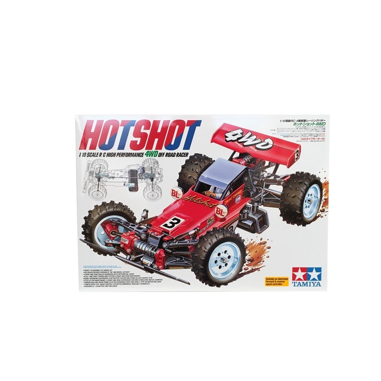 Buggy Hot Shot 4WD - 1/10 - TAMIYA 58391