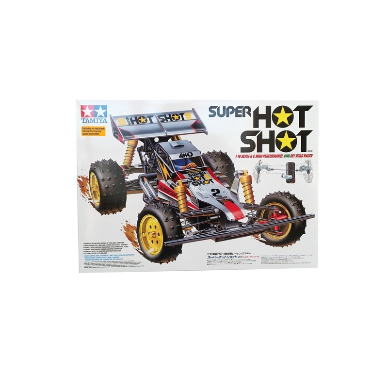 Buggy Super Hot Shot 4WD - 1/10 - TAMIYA 58517