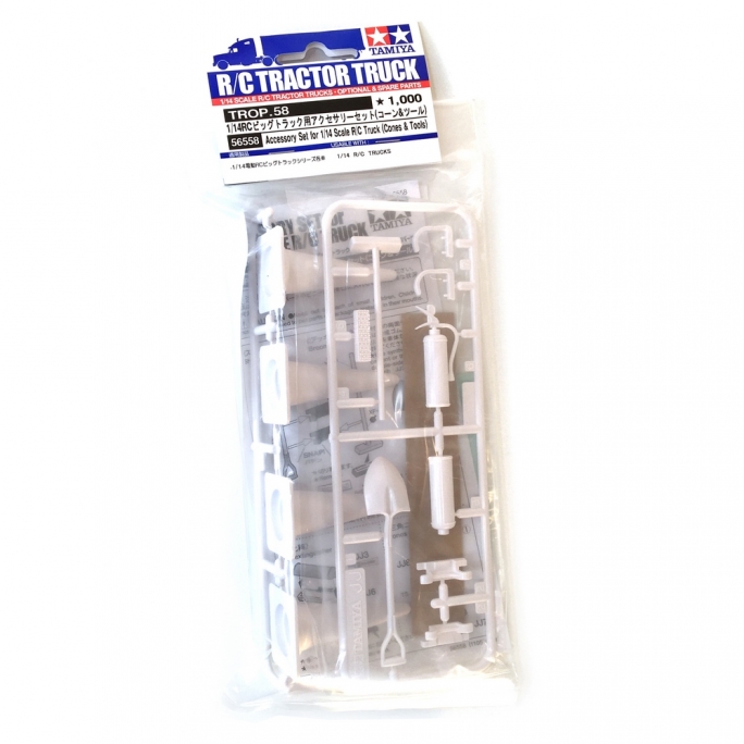 Accessoires Chantier Camions RC - 1/10 - TAMIYA 56558