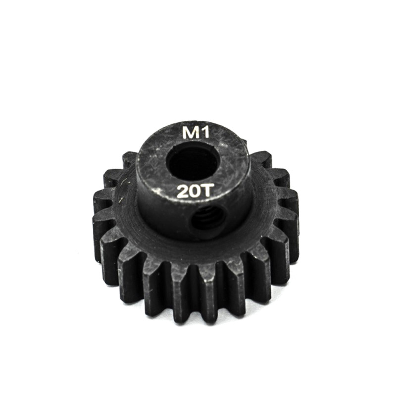 Pignon moteur M1 Ø5mm 20 dents en acier -  KONECT KN-180120