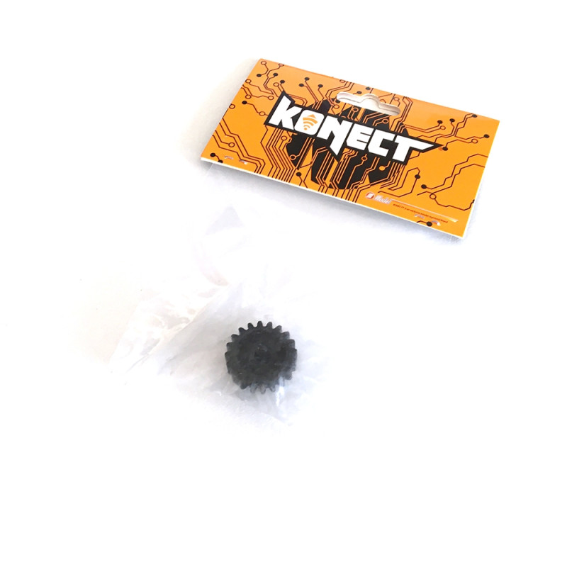 Pignon moteur M1 Ø5mm 20 dents en acier -  KONECT KN-180120