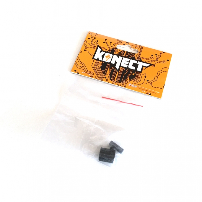 Pignon moteur 32DP Ø5mm + adaptateur 3.17mm 13 dents en acier - 1/10 - KONECT KN-183213