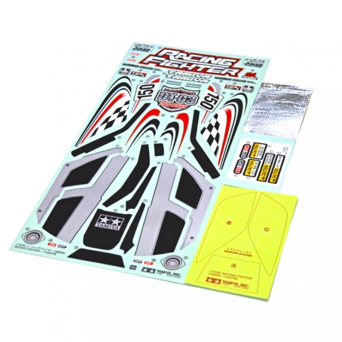 Planche de Stickers Racing Fighter - 1/10 - TAMIYA 9495877
