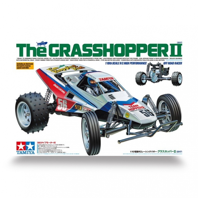 Buggy The Grasshopper II - 1/10 - TAMIYA 58643