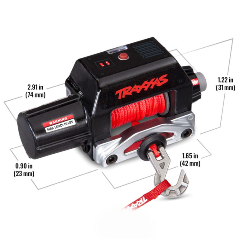 Treuil pour TRX4 + télécommande - 1/10 - TRAXXAS 8855