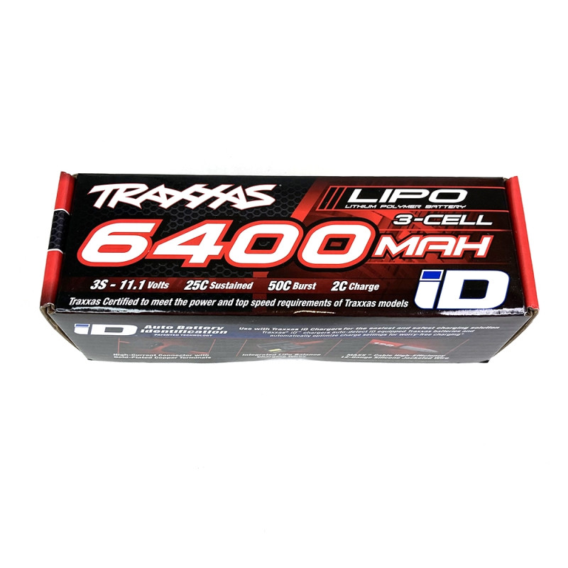 Accu lipo ID 11.1V 25C 6400mah-TRAXXAS 2857X