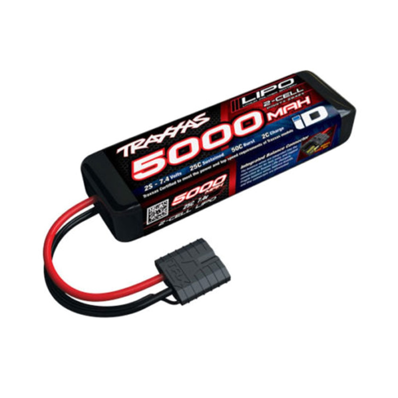 Accu lipo ID 7.4V 25C 5000mah 2S-TRAXXAS 2842X