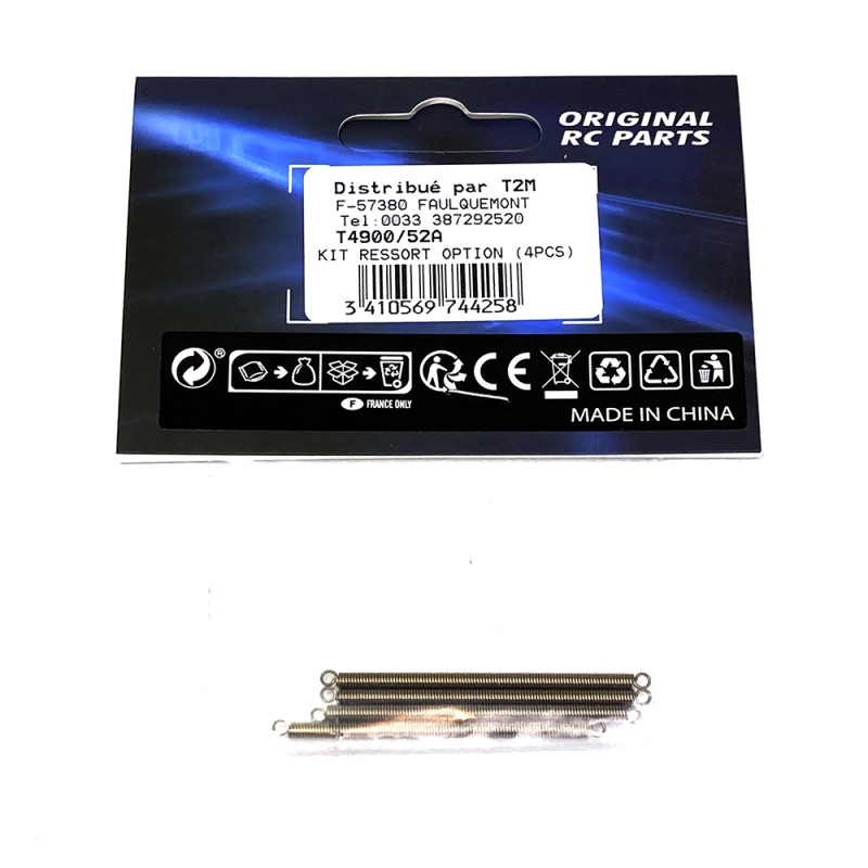 Ressorts d'embrayage (x4) - T2M T4900/52A - 1/10