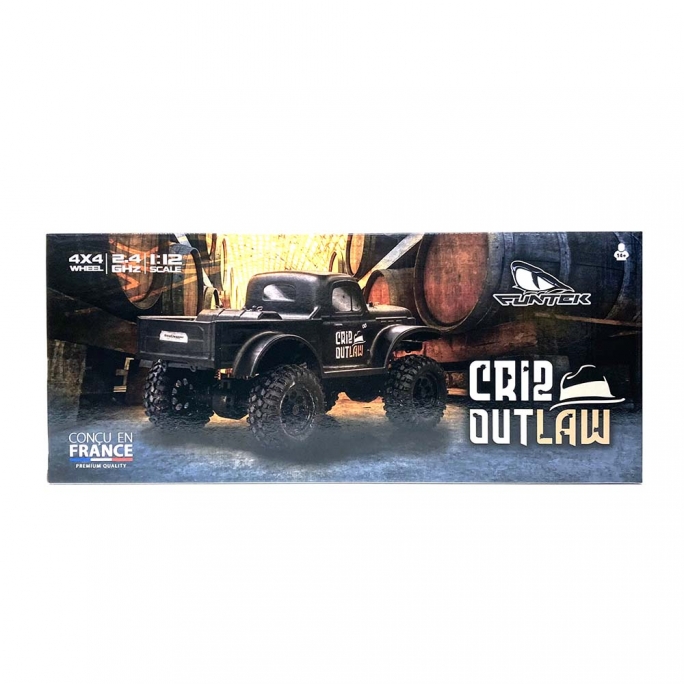 Crawler CR12 Outlaw RTR 4WD - FUNTEK FTKCR120D - 1/12