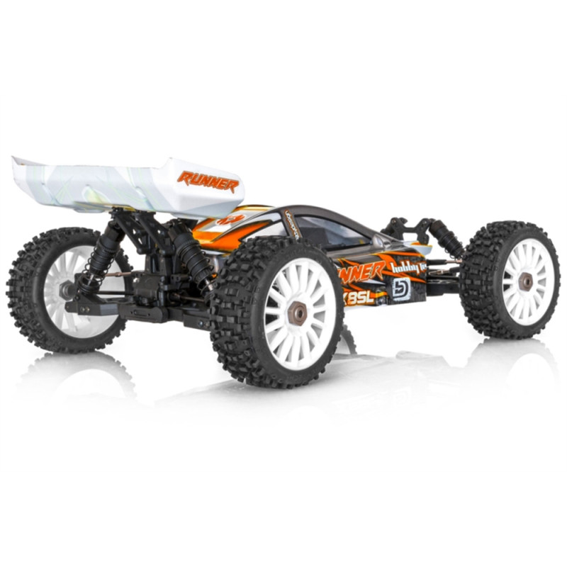 Buggy BX8 Runner RTR 4WD Orange - HOBBYTECH 1BX8RUNNERO - 1/8