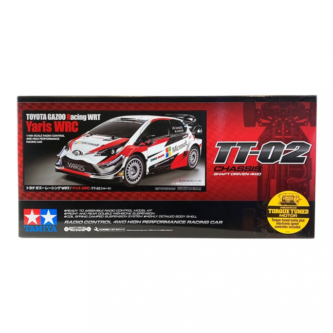 Toyota YARIS WRC - Gazoo Racing TT02 - TAMIYA 58659 - 1/10