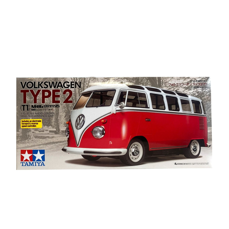 VW Combi T1 Split 23 fenêtres Kit 2WD - TAMIYA 58668 - 1/10