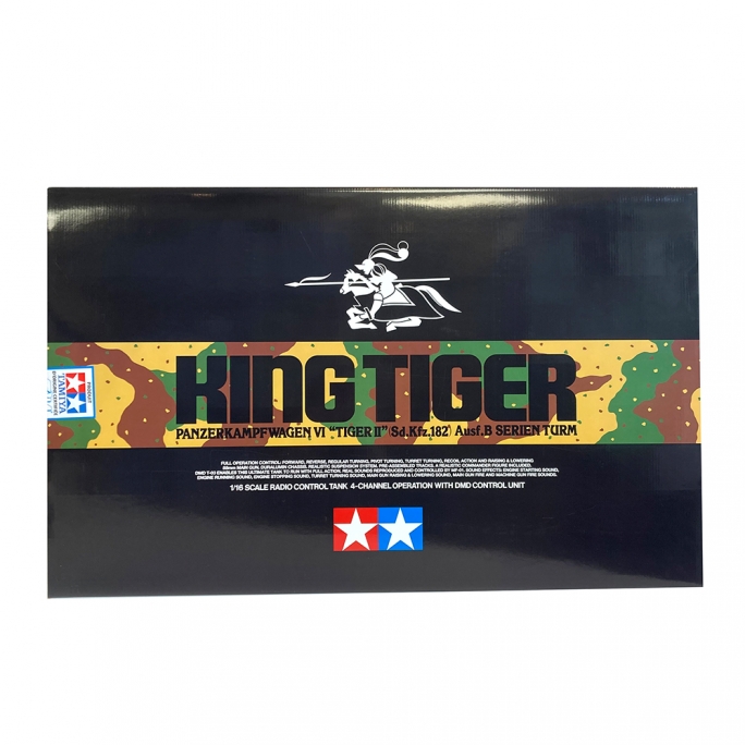 Char / Tank KING TIGER "Full Option Kit" - TAMIYA 56018 - 1/16