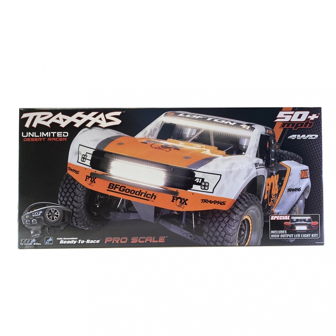 Unlimited Desert Racer FOX VXL TQi + LED-1/7-TRAXXAS 85086-4