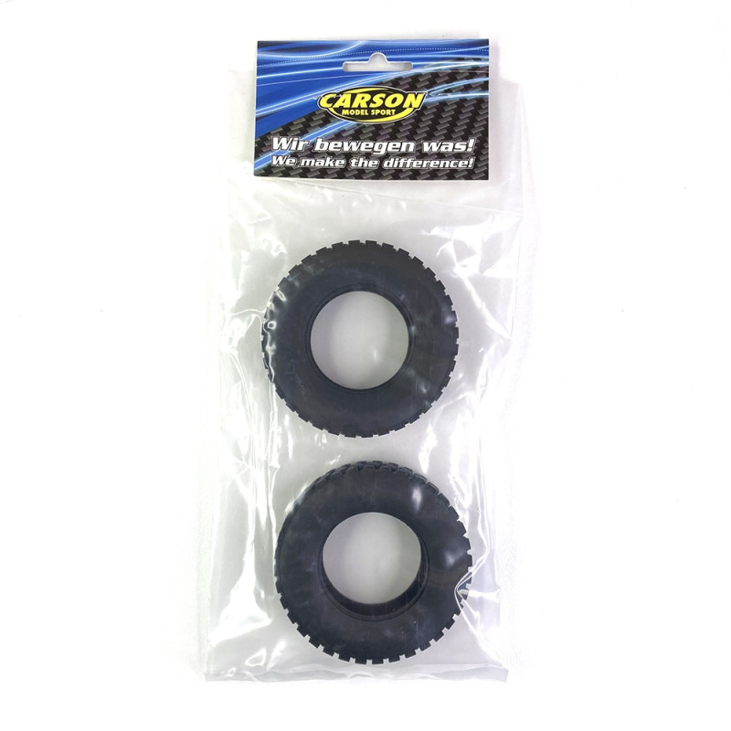 Pneus tout-terrain Fulda Crossforce (x2) - 1/14 - CARSON 500907011