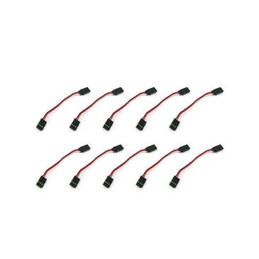 10 Rallonges Futaba 10 cm - KONECT KN-13050110 - 1/10
