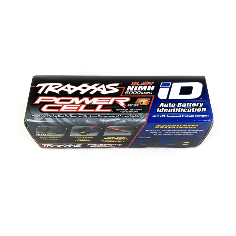 Accu 8.4V "Power Cell" 5000 mAh Nimh, ID - TRAXXAS 2961X