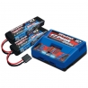 Pack Chargeur EZ-Peak Dual iD + 2x Lipo 7.4V 7600mAh - TRAXXAS 2991G