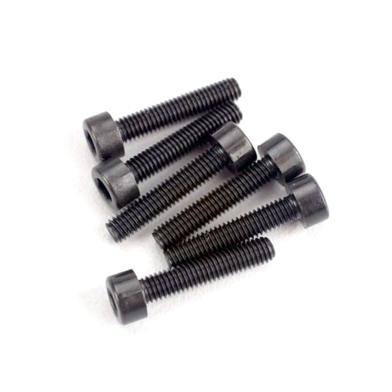 Vis BTR 3 x 15 mm Tête Ronde (x6) - TRAXXAS 2586