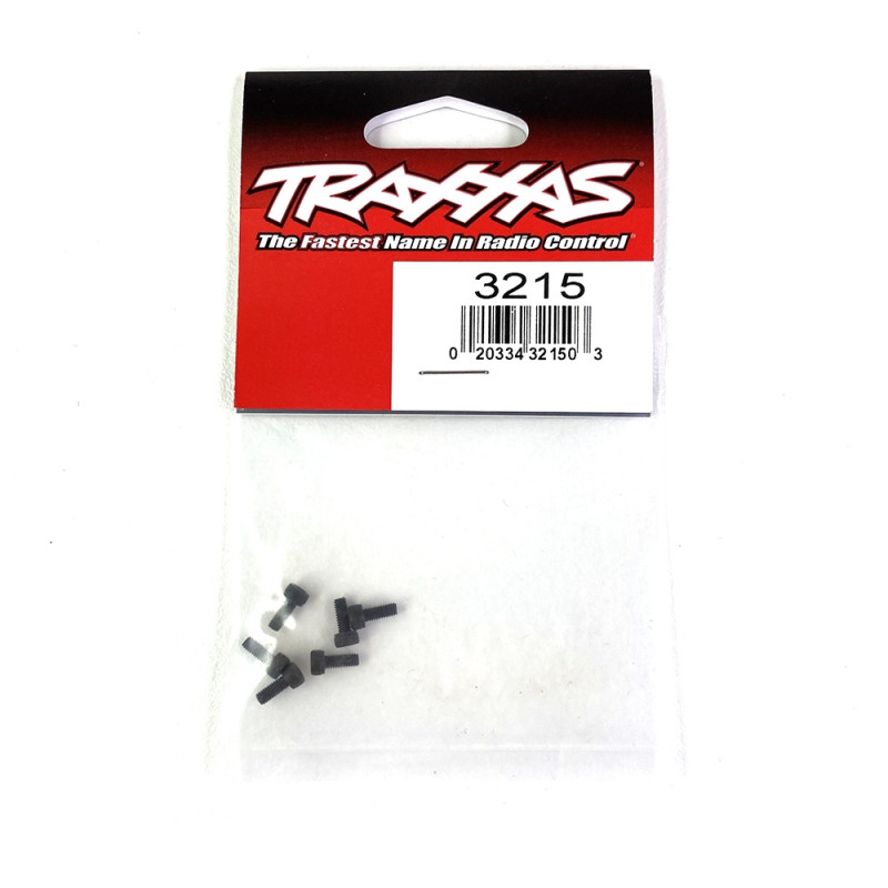 Vis BTR 2.5 x 6 mm Tête Ronde (x6) - TRAXXAS 3215