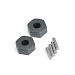 Hexagones de roue 12 mm (x2) - TRAXXAS 1654