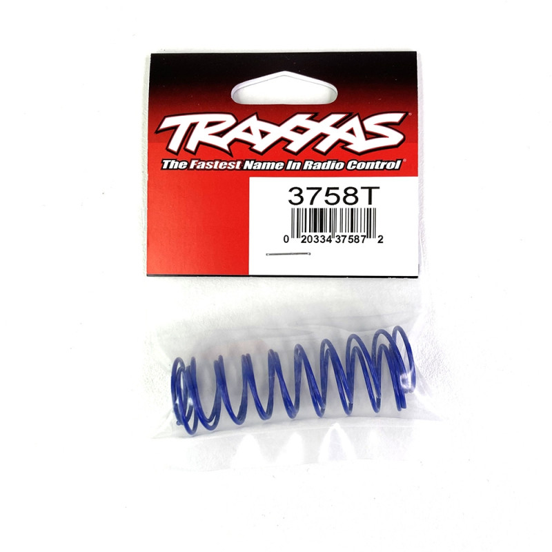 Ressorts courts, Bleus (x2) - TRAXXAS 3758T