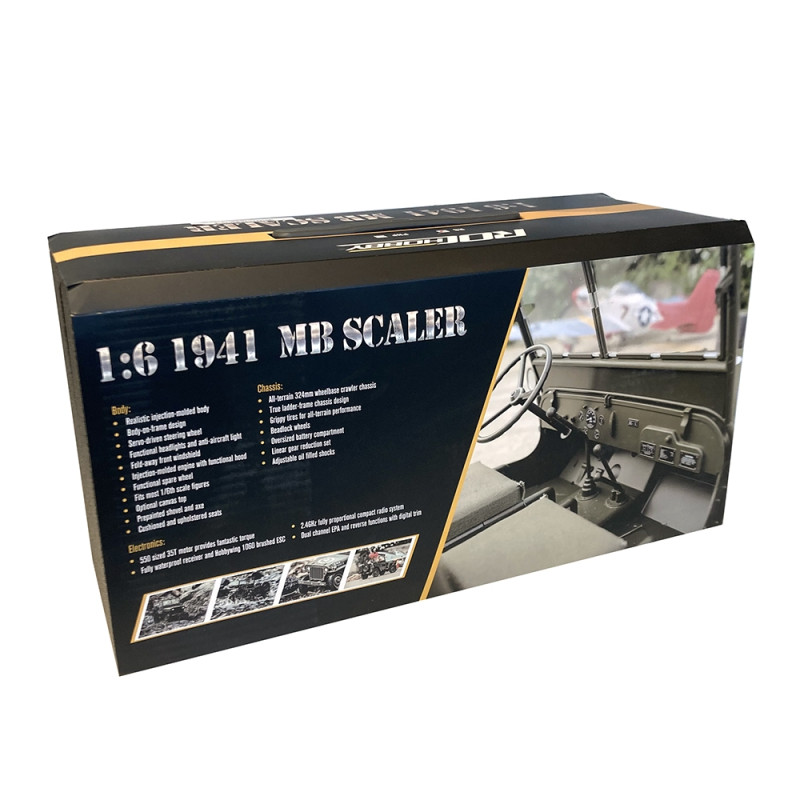 Jeep Willys 1941 "MB Scaler" (RS Version) - ROC HOBBY ROC001RS - 1/6