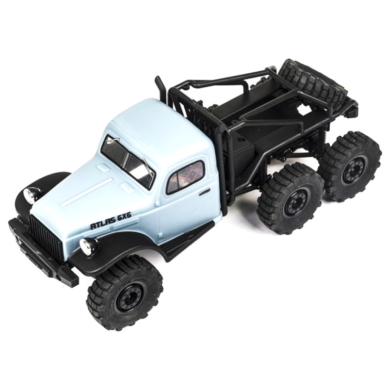 Camion ATLAS 6x6 Crawler - ROC HOBBY ROC002RTR-BLUE - 1/18