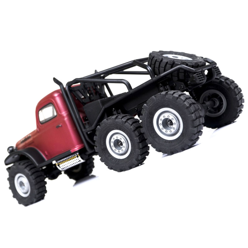 Camion ATLAS 6x6 Crawler - ROC HOBBY ROC002RTR-RED - 1/18