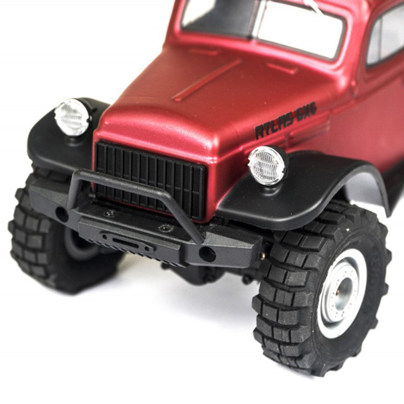 Camion ATLAS 6x6 Crawler - ROC HOBBY ROC002RTR-RED - 1/18