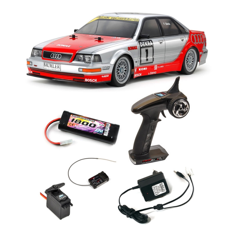 Audi V8 Touring 1992, TT02 4WD Kit - TAMIYA 58699 - 1/10