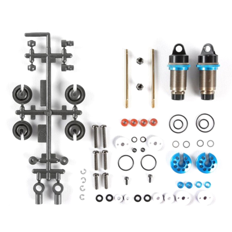 Amortisseurs Big Bore AV (x2)  TT02B / TRF201 - TAMIYA 54504 - 1/10