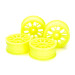 Jantes Type BBS Jaune Fluo 24 mm (x4) - 1/10 - TAMIYA 54850