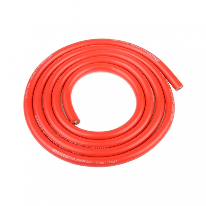 Fil Rouge Ultra V+ Silicone Super Flexible 10AWG 1m - CORALLY  50105
