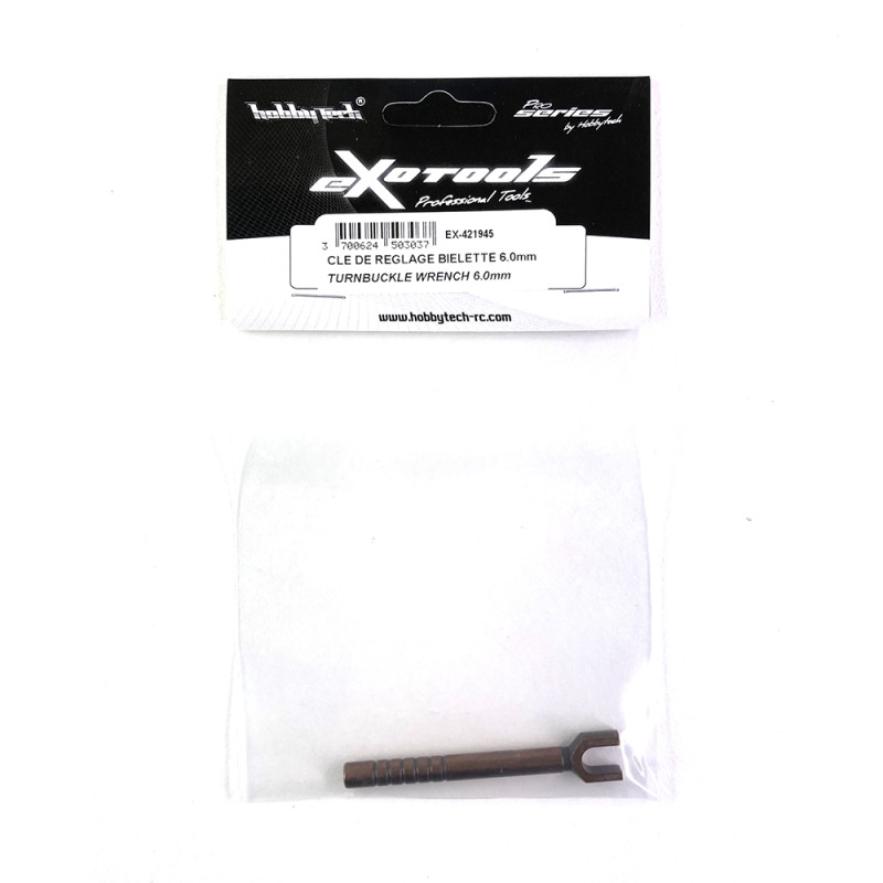 Clé de réglage biellette 6.0 mm Exotools - HOBBYTECH EX421945