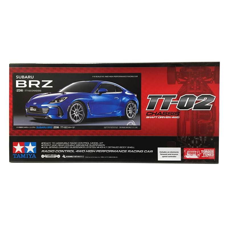 Subaru BRZ (ZD8) TT02 - TAMIYA 58702 - 1/10