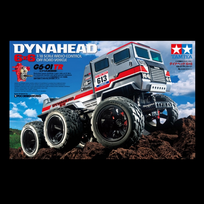 Dynahead G6-01TR 6WD Kit - TAMIYA 58660 - 1/18