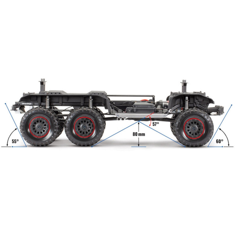 Mercedes Benz Classe G 63 AMG 6x6 TRX6 - TRAXXAS 880964
