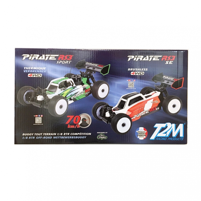 Buggy Pirate RS3SE 4WD Brushless Orange - T2M T4963 - 1/8