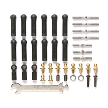 Biellettes à pas inversé TT02B - TAMIYA 54539 - 1/10
